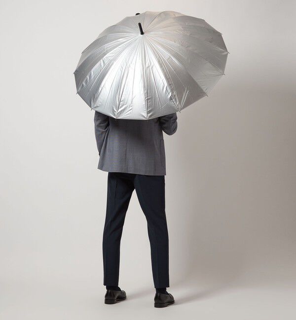 UNITED ARROWS green label relaxing「【別注】＜Wpc.＞GLR 16K シルバー レイン 長傘 / 晴雨兼用 / レイン / 日傘」|傘|