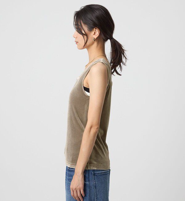 UNITED ARROWS green label relaxing「ベロア タンクトップ」|タンクトップ|