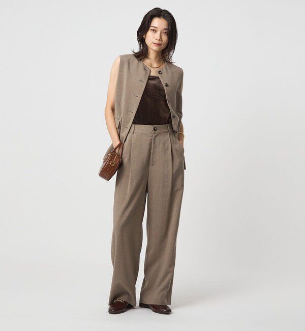 UNITED ARROWS green label relaxing「ベロア タンクトップ」|タンクトップ|