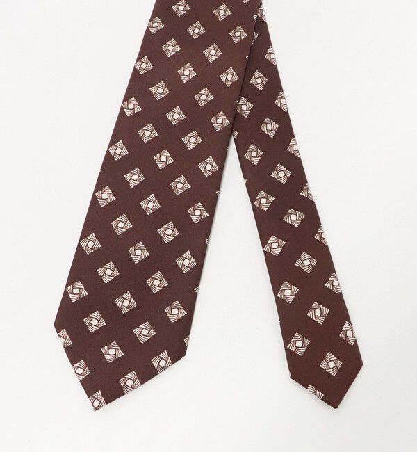 UNITED ARROWS green label relaxing「＜Luisa Esposito＞8.0cm スタンプ コモン1 ネクタイ」|ネクタイ・蝶ネクタイ|