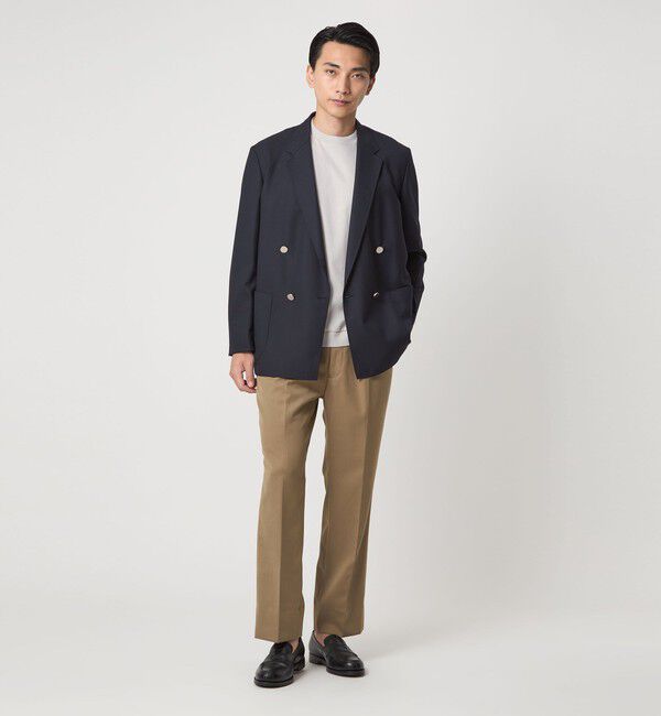 UNITED ARROWS green label relaxing「L/A ポンチ ビズ クルーネック カットソー -抗菌-」|Tシャツ・カットソー|