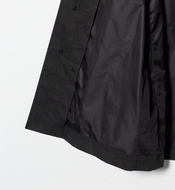 UNITED ARROWS green label relaxing「ルミレットウール TAION フード バルカラーコート -撥水-」|ステンカラーコート|