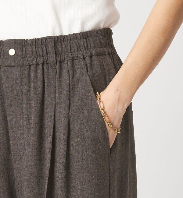 UNITED ARROWS green label relaxing「【結論シリーズ】ニーハイワイドパンツ［size SHORT/TALLあり］」|その他|