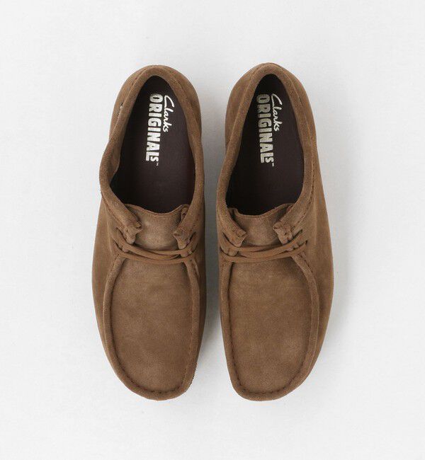 UNITED ARROWS green label relaxing「＜Clarks Originals＞Wallabee GTX ワラビー ゴアテックス ブラウン スエード シューズ」|モカシン|