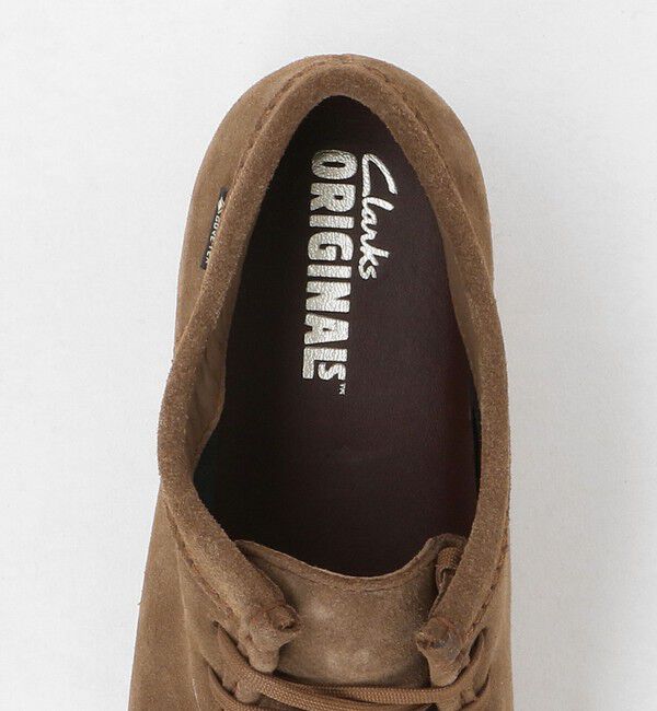 UNITED ARROWS green label relaxing「＜Clarks Originals＞Wallabee GTX ワラビー ゴアテックス ブラウン スエード シューズ」|モカシン|