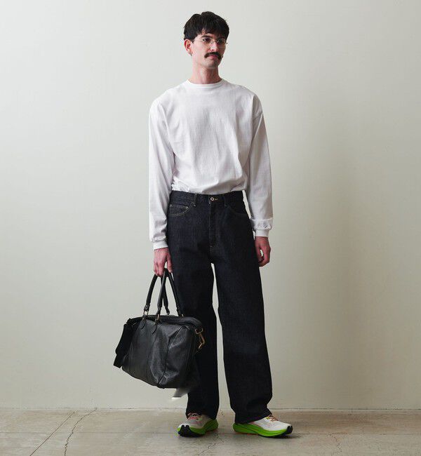 STEVEN ALAN「＜Steven Alan＞ 13.5oz デニム 5ポケット バギー テーパード パンツ」|デニム|