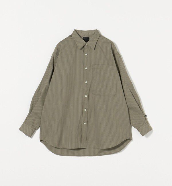 BEAUTY&YOUTH UNITED ARROWS「＜DAIWA PIER39＞レギュラー ストライプシャツ」|シャツ・ブラウス|MD.GRAY