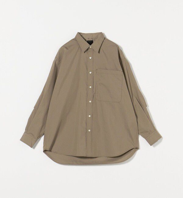 BEAUTY&YOUTH UNITED ARROWS「＜DAIWA PIER39＞レギュラー ストライプシャツ」|シャツ・ブラウス|BEIGE