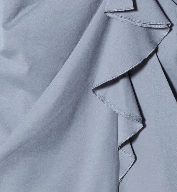 BEAUTY&YOUTH UNITED ARROWS「【WEB限定】ラッフルフレンチスリーブ プルオーバー -汗染み防止-」|Tシャツ・カットソー|