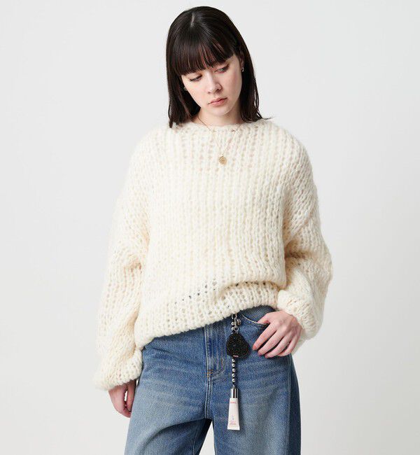 BEAUTY&YOUTH UNITED ARROWS「＜kared&times;heyep＞リップシールド&ミラー ボールチェーンストラップ」|キーケース|