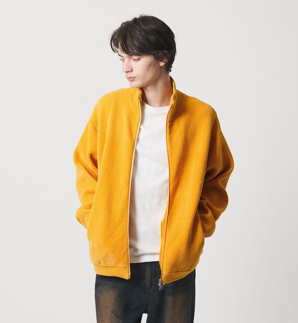 MONKEY TIME「モール ドライバーズ ニット」|カーディガン|