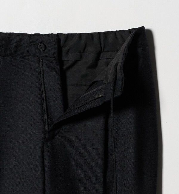 BEAUTY&YOUTH UNITED ARROWS「フラノ テーパード イージー パンツ NO.5 手洗い可能」|チノ|