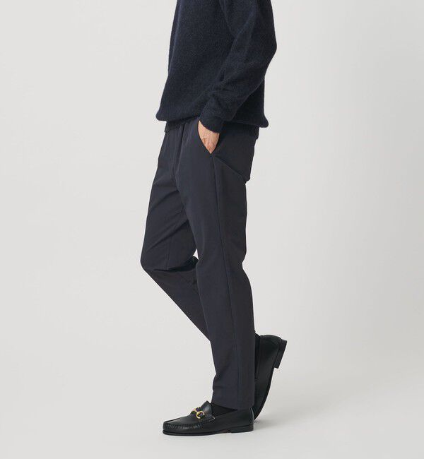 BEAUTY&YOUTH UNITED ARROWS「ダブルクロス 4WAY ナイロン 1プリーツ イージーパンツ NO.5」|チノ|