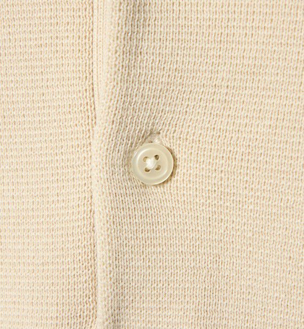 STEVEN ALAN「＜Steven Alan＞ T/C ミラノリブ ポロカラー ニット」|ニット・セーター|