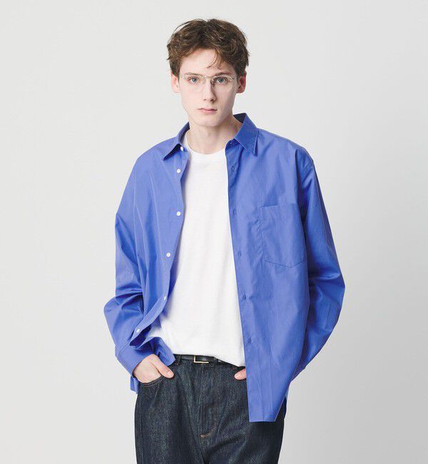 BEAUTY&YOUTH UNITED ARROWS「HI-LINE 120/2 ブロード レギュラー シャツ FORM型」|シャツ・ブラウス|COBALT