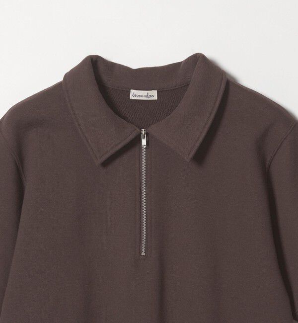 STEVEN ALAN「＜Steven Alan＞コットン スウェット ハーフジップ プルオーバー」|Tシャツ・カットソー|