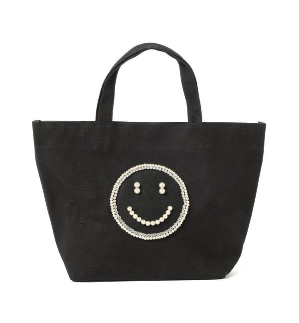 Ray BEAMS 「ECODECO / ブラック キャンバス トートバッグ」|トートバッグ|