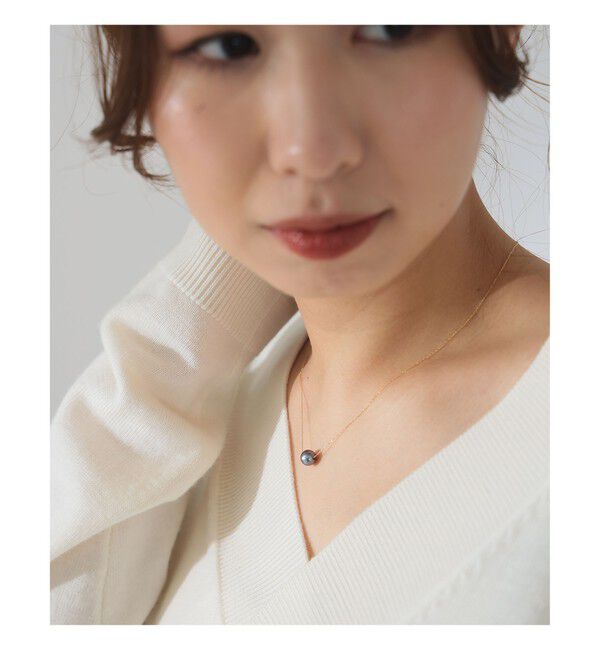 Demi-Luxe BEAMS 「les bon bon / 黒アコヤパール ネックレス」|その他|