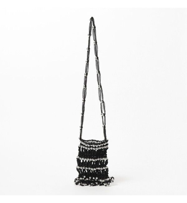 Ray BEAMS 「【別注】Casselini / チュール ビーズ ミニ ショルダー」|その他|