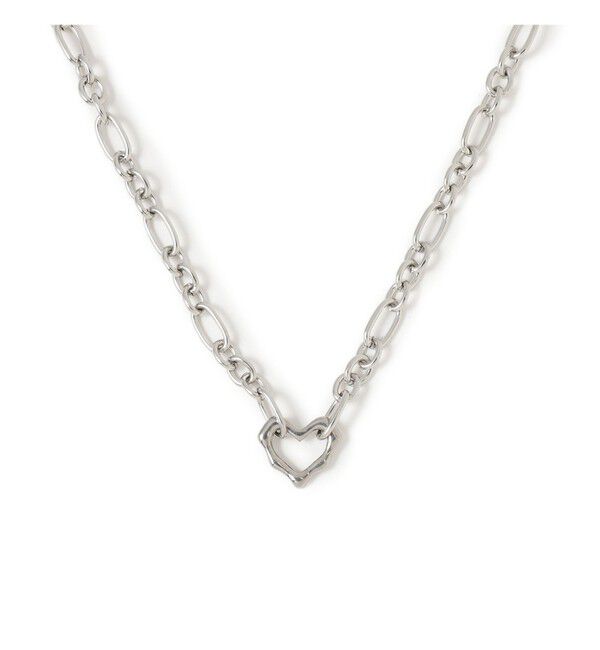 Ray BEAMS 「ステンレス ニュアンス ハート ネックレス」|ネックレス|
