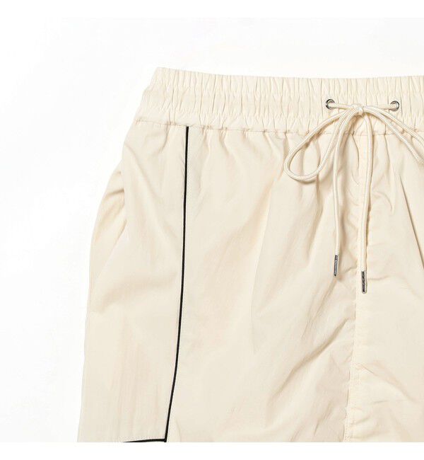 Ray BEAMS 「ストライプ キリカエ トラックスカート」|スカート|