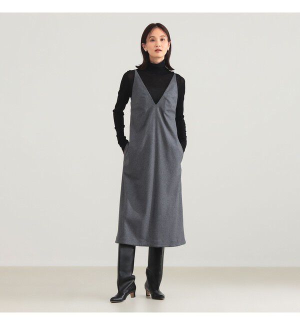 Demi-Luxe BEAMS 「THE GARMENT / Mitch ドレス」|ワンピース|GREY_MELANGE