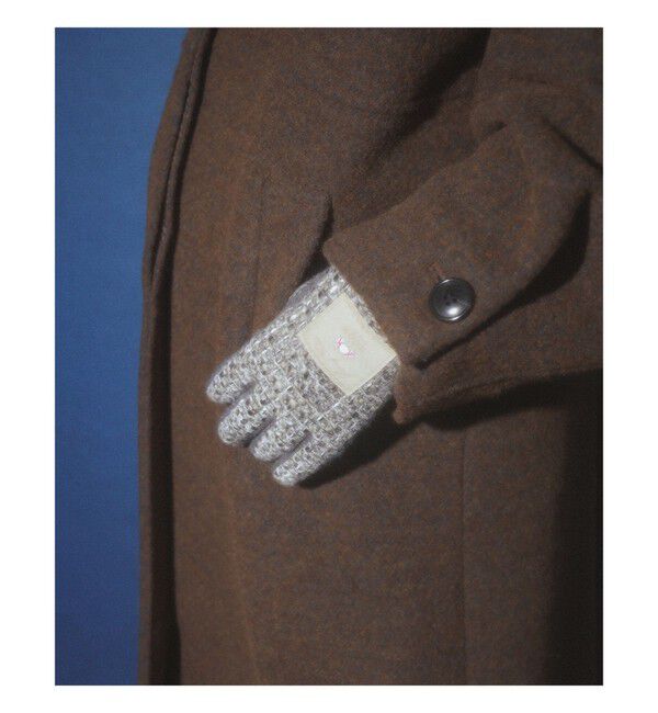 Ray BEAMS 「MOON ジャージー グローブ 25AW」|手袋|GREY