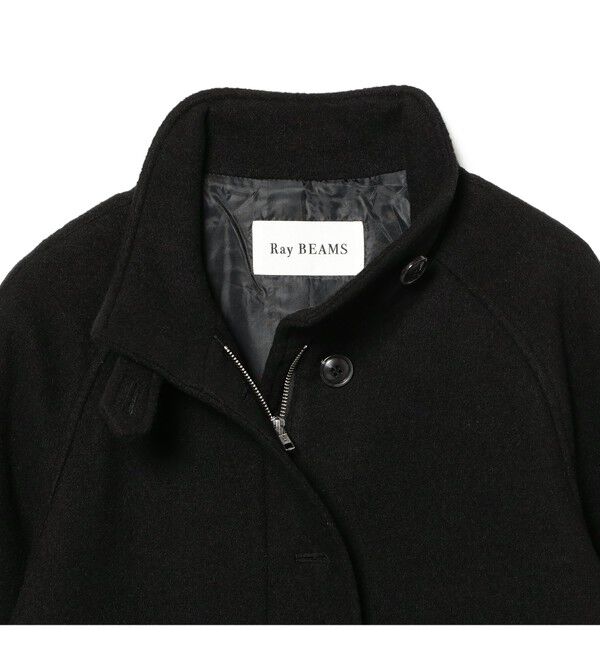 Ray BEAMS 「スタンドカラー シングル コート」|ダッフルコート|