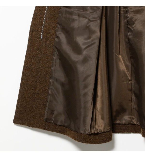 Ray BEAMS 「スタンドカラー シングル コート」|ダッフルコート|