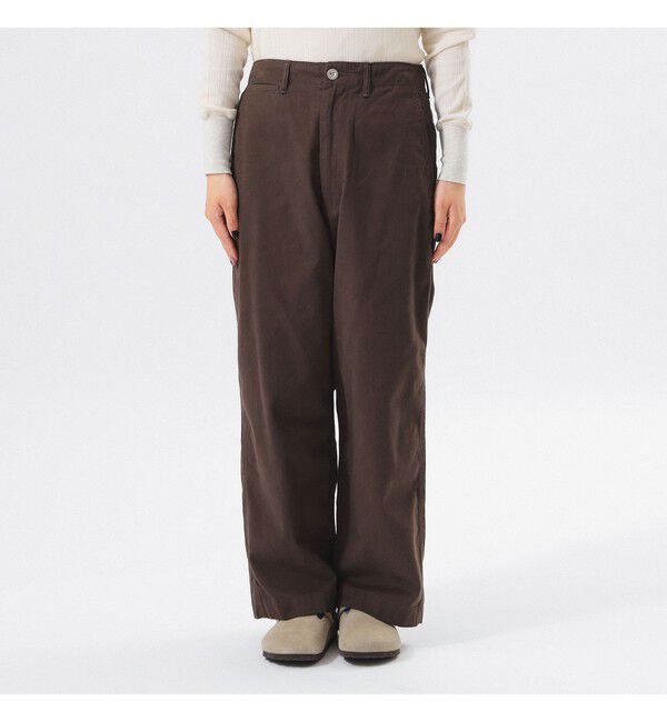 BEAMSBOY「ワイド チノ パンツ」|チノ|