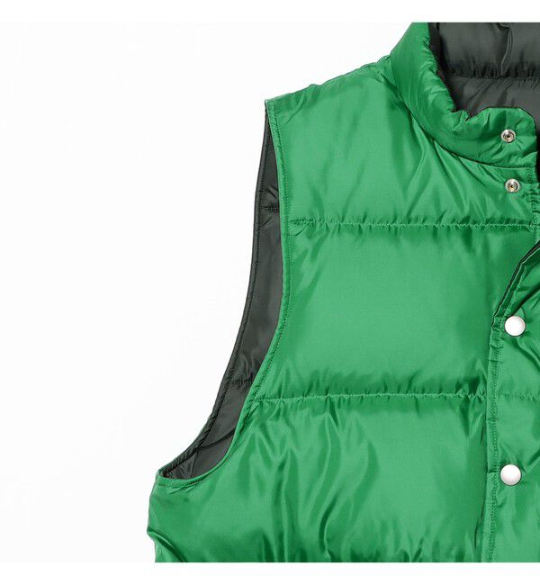 BEAMSBOY「リバーシブル ダウン ベスト」|ベスト・ジレ|