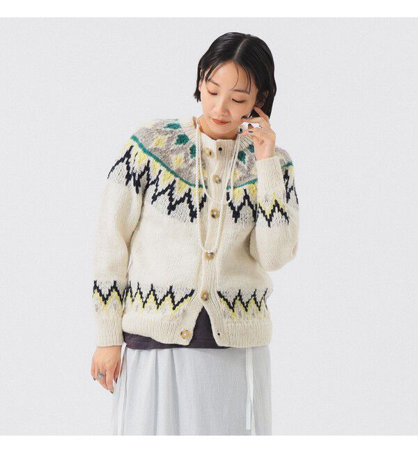 BEAMSBOY「ハンド ノルディック カーディガン」|ニット・セーター|