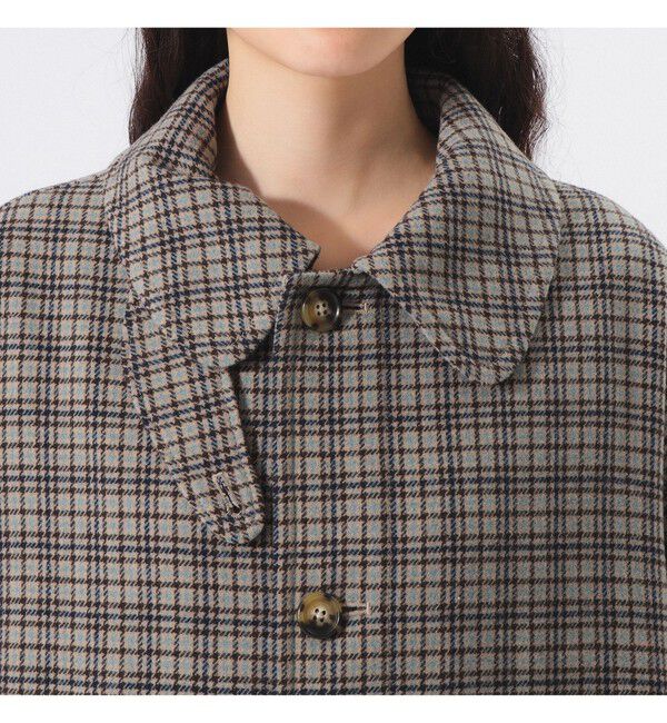 BEAMSBOY「ガンクラブ チェック コート」|ダッフルコート|