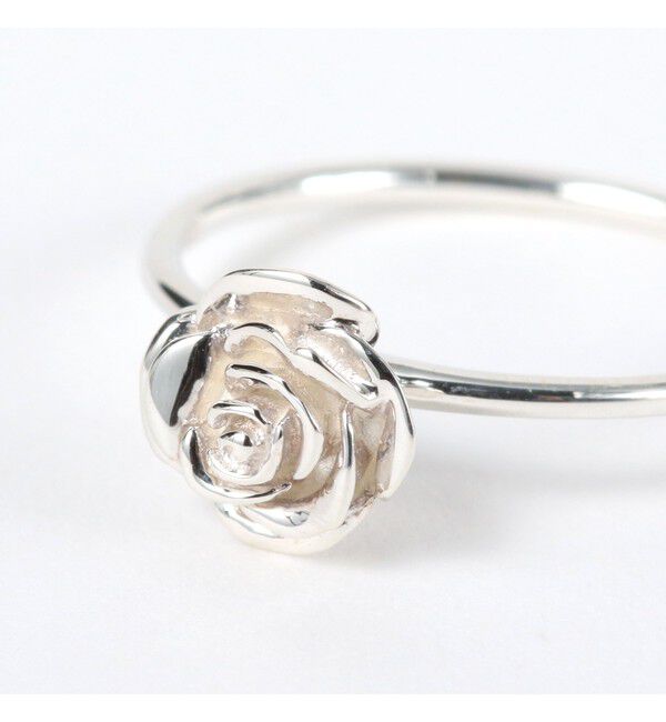 Ray BEAMS 「シルバー ローズ リング」|リング|