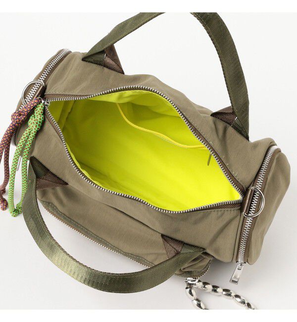 Ray BEAMS 「CONTROL FREAK / ミリタリー チャーム ボストン バッグ」|ボストンバッグ|