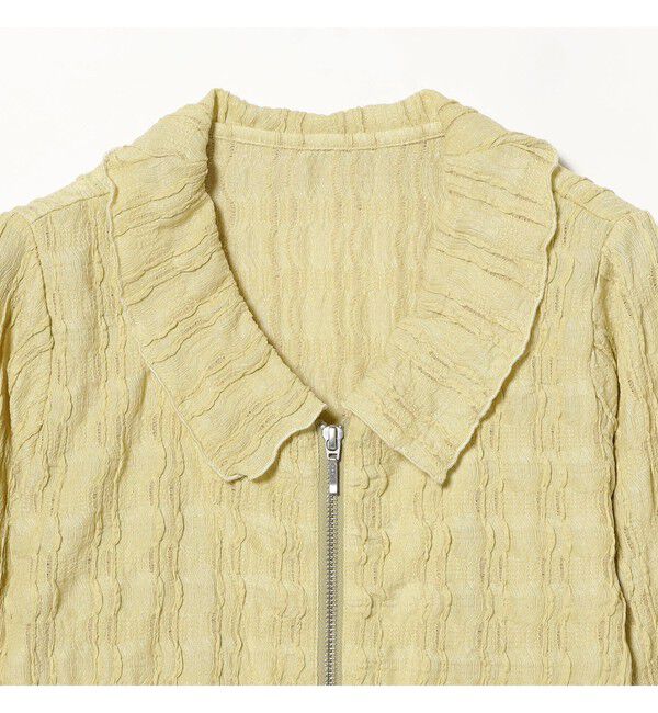 Ray BEAMS 「カット ジャカード ジップ シャツ」|シャツ・ブラウス|