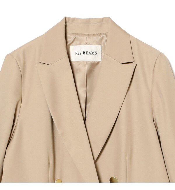 Ray BEAMS 「4ボタン ダブル ブレザー」|テーラードジャケット|