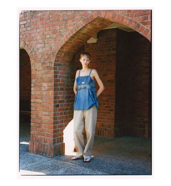 BEAMSBOY「maturely / ブリーチ ストラップ ロングスリーブ」|シャツ・ブラウス|