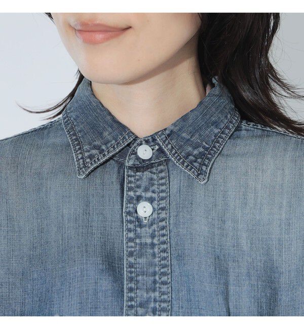 BEAMSBOY「maturely / ブリーチ ストラップ ロングスリーブ」|シャツ・ブラウス|