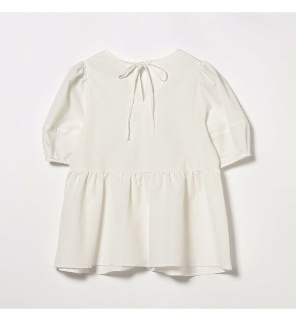 Ray BEAMS 「ランタンスリーブ ギャザー ブラウス」|シャツ・ブラウス|