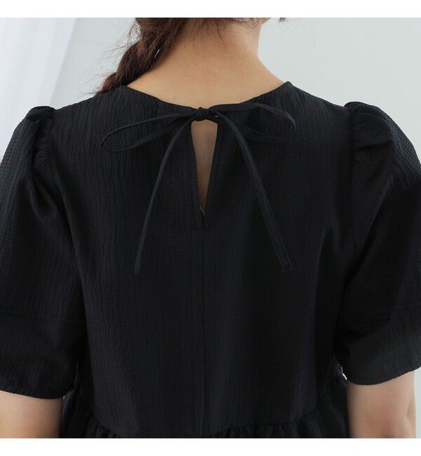 Ray BEAMS 「ランタンスリーブ ギャザー ブラウス」|シャツ・ブラウス|