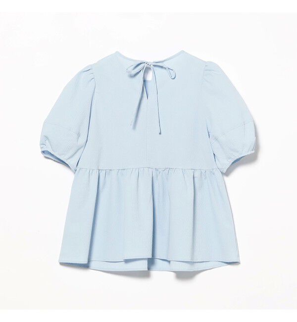 Ray BEAMS 「ランタンスリーブ ギャザー ブラウス」|シャツ・ブラウス|