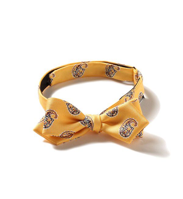 BEAMS PLUS「BEAMS PLUS / Silk Bow Tie Big Paisley Print」|ネクタイ・蝶ネクタイ|YELLOW