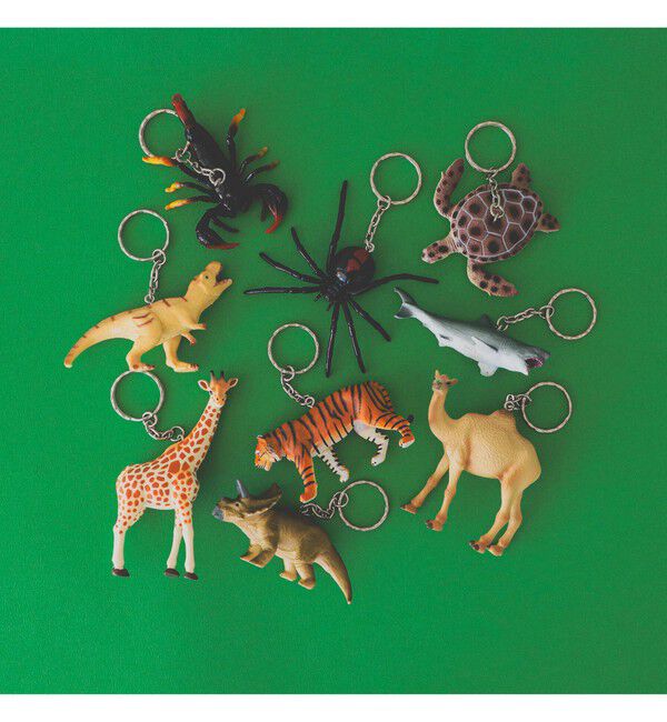 BEAMS「Science and Nature / Animal Keyring」|キーケース|
