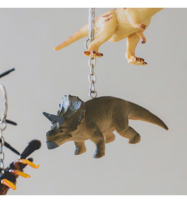 BEAMS「Science and Nature / Animal Keyring」|キーケース|TRICERATOPS