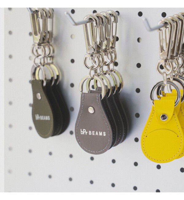 BEAMS「コイン キーホルダー」|キーケース|GREY