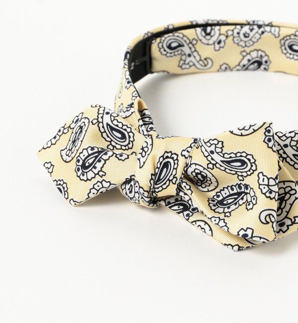 BEAMS PLUS「BEAMS PLUS / シルク ミニペイズリー プリント ボウタイ」|ネクタイ・蝶ネクタイ|