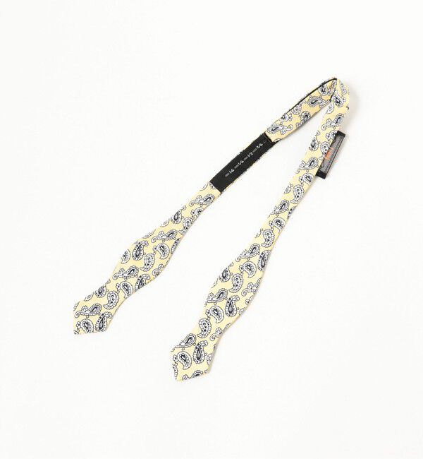 BEAMS PLUS「BEAMS PLUS / シルク ミニペイズリー プリント ボウタイ」|ネクタイ・蝶ネクタイ|