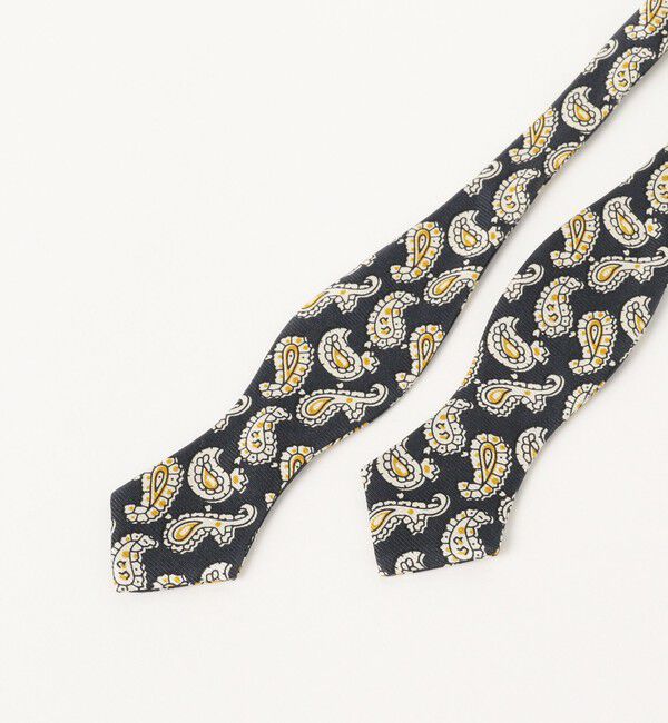 BEAMS PLUS「BEAMS PLUS / シルク ミニペイズリー プリント ボウタイ」|ネクタイ・蝶ネクタイ|