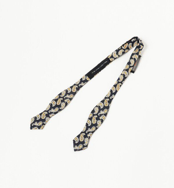 BEAMS PLUS「BEAMS PLUS / シルク ミニペイズリー プリント ボウタイ」|ネクタイ・蝶ネクタイ|